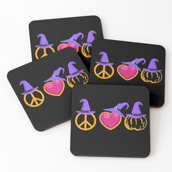 Item preview, Peace, Love, Pumpkin Halloween designed and sold by RailoImage.