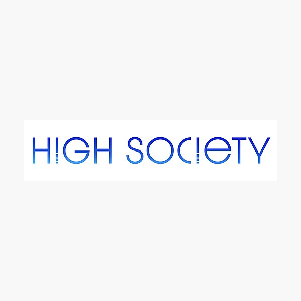 High Society Photographic Print