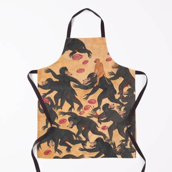 Item preview, The monkeys outwitting the bears Vintage Fable illustration designed and sold by Vintage Designs +.