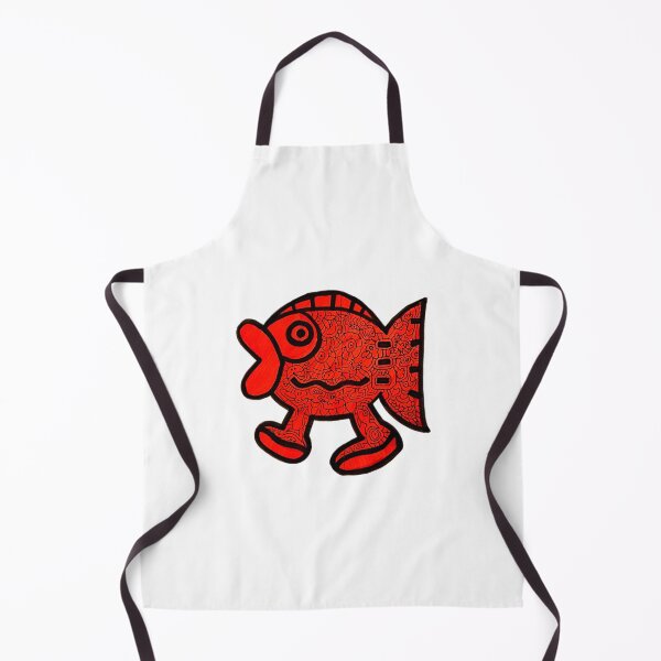 Item preview, Red Snapper Fish Doodle designed and sold by So Witcasm ?.