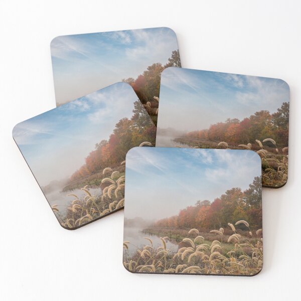 Item preview, Frosty Fall Morning on the Marsh at Wallkill River National Wildlife Refuge designed and sold by Rabbitti.