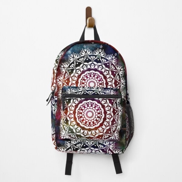 Item preview, Mandala - dark colorful background. designed and sold by wiwiart.