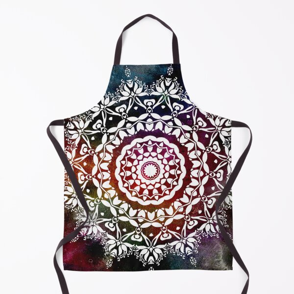 Item preview, Mandala - dark colorful background. designed and sold by wiwiart.