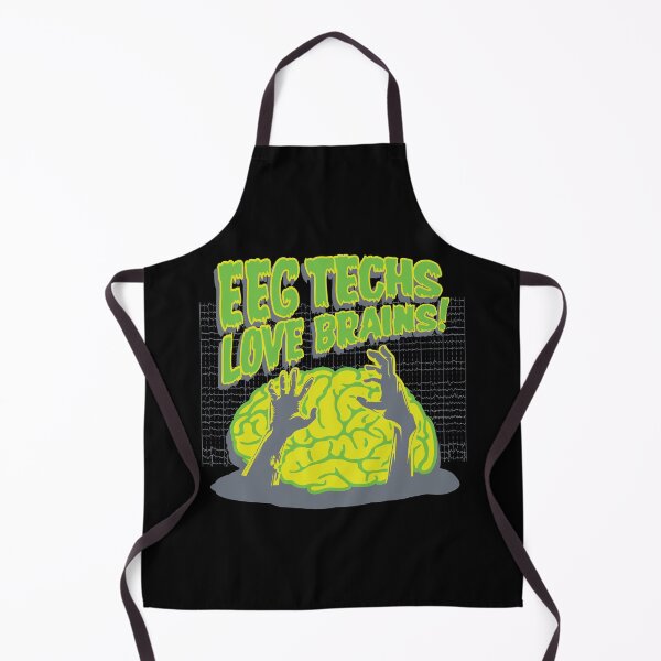 Item preview, EEG Techs Love Brains! (Neuro Tech) designed and sold by Vertigo Creative.