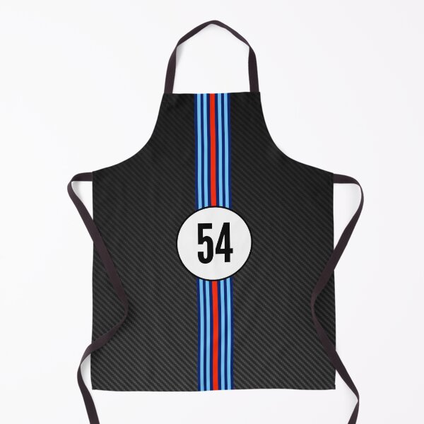 Item preview, Martini Racing Number 54 Carbon Poster – Classic Racing Livery Art designed and sold by Road To Track.