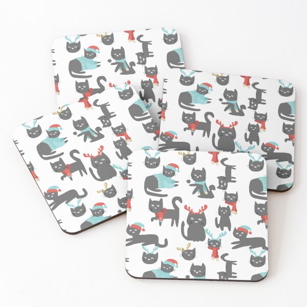 Item preview, Christmas Cats designed and sold by LouiseFranksArt.