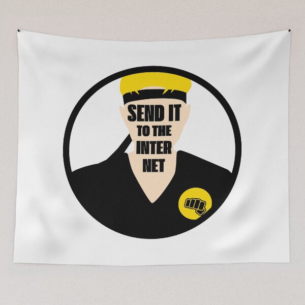 Item preview, Send it to the internet, Lawrence designed and sold by chillstudio.
