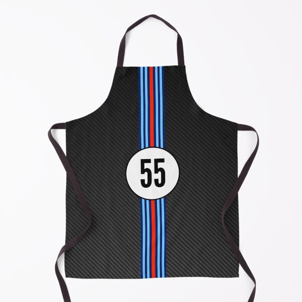 Item preview, Martini Racing Number 55 Carbon Poster – Classic Racing Livery Art designed and sold by Road To Track.