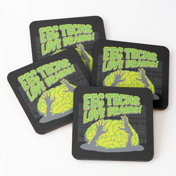 Item preview, EEG Techs Love Brains! (Neuro Tech) designed and sold by Vertigo Creative.