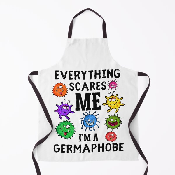 Item preview, Everything Scares Me I Am A Germaphobe Funny Colorful Germs Design designed and sold by Anushka-art.