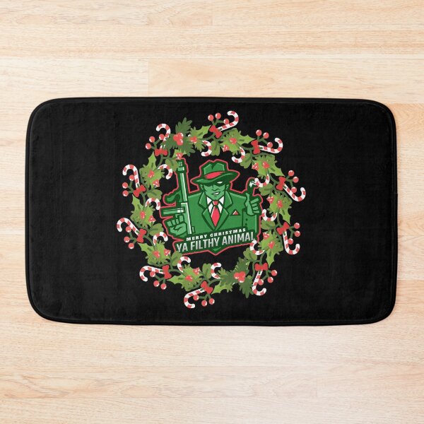 Item preview, Merry Christmas Ya Filthy Animal Wreath designed and sold by Coder-T.