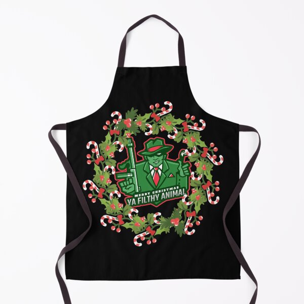 Item preview, Merry Christmas Ya Filthy Animal Wreath designed and sold by Coder-T.