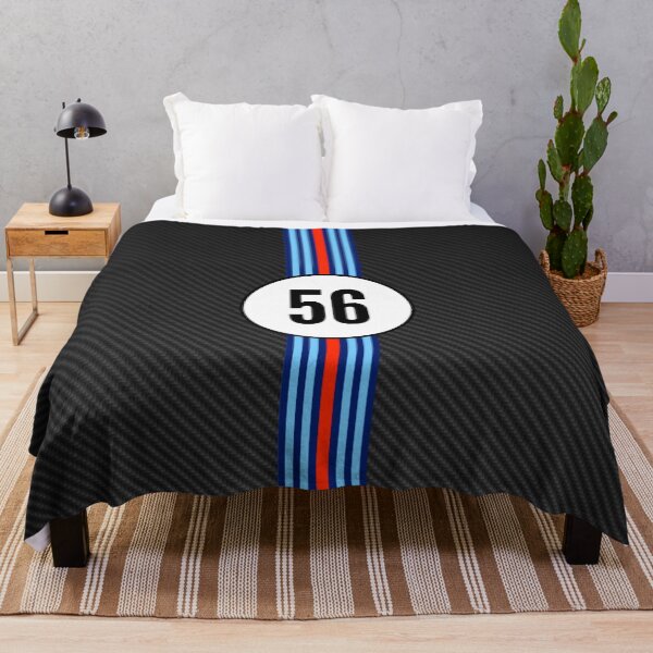 Item preview, Martini Racing Number 56 Carbon Poster – Bold Classic Racing Livery Art designed and sold by Road To Track.