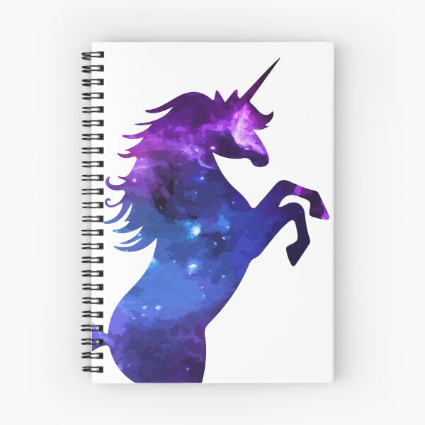 Item preview, Unicornio espacial silueta designed and sold by ProjecTees.