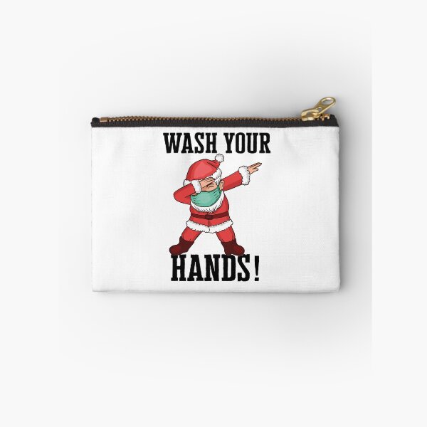 Item preview, Wash Your Hands Funny Dabbing Santa Claus With Face Mask designed and sold by Anushka-art.