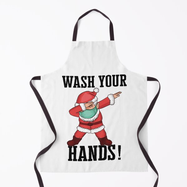 Item preview, Wash Your Hands Funny Dabbing Santa Claus With Face Mask designed and sold by Anushka-art.