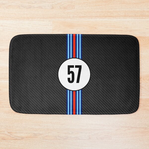 Item preview, Martini Racing Porsche Number 57 Carbon Poster – Classic 917 Livery Art designed and sold by Road To Track.