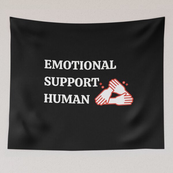Item preview,  EMOTIONAL SUPPORT HUMAN designed and sold by 3Akshithaa.