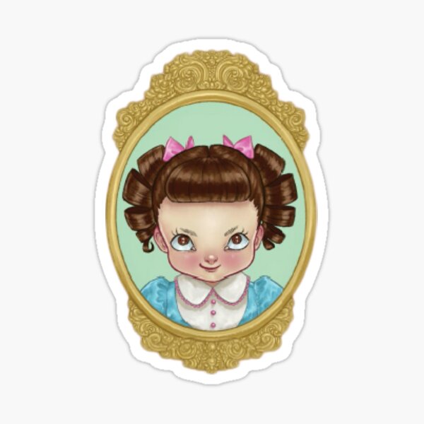 Melanie Cry Baby girl Sticker
