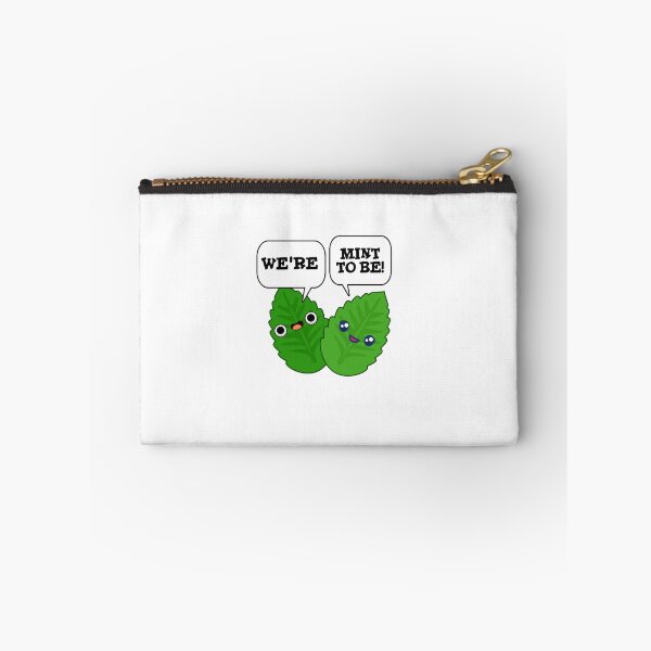 Item preview, We're Mint To Be Funny Food Puns  designed and sold by punnybone.