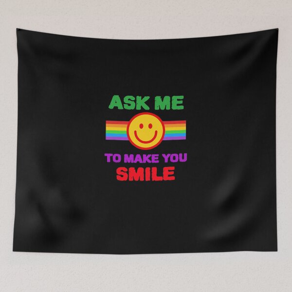 Item preview, Adorable ASK ME TO MAKE YOU SMILE designed and sold by YourEssentials.