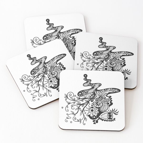 Item preview, Black N White Doodle designed and sold by JawoleArtz.