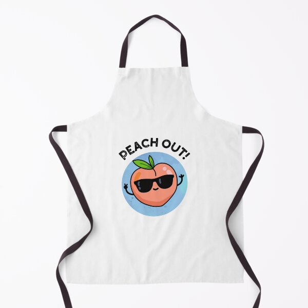 Item preview, Peach Out Funny Fruit Puns  designed and sold by punnybone.