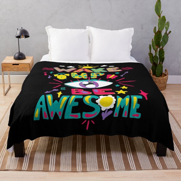 Item preview, Wake up to be awesome designed and sold by Michael Schmidt.