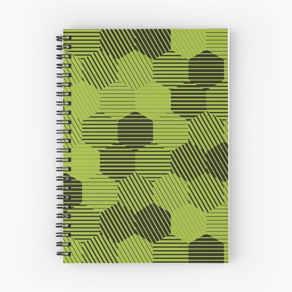 Item preview, Geometric Hexagon Pattern with Stripes designed and sold by SLAG-Creative.