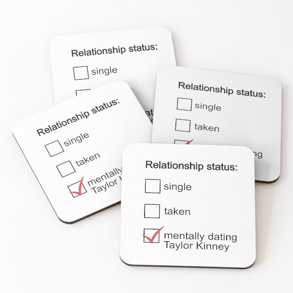 Item preview, Mentally dating Taylor Kinney designed and sold by FanArtCollages.