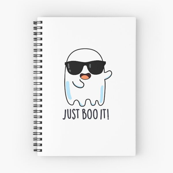 Item preview, Just Boo It Halloween Funny Ghost Pun designed and sold by punnybone.