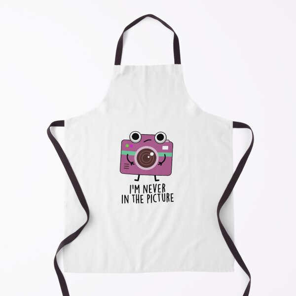 Item preview, I'm Never In The Picture Funny Camera Puns designed and sold by punnybone.