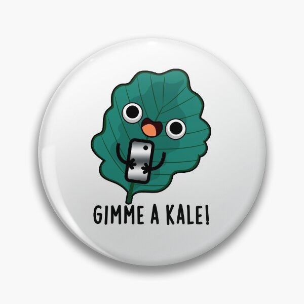 Item preview, Gimme A Kale Funny Veggie Puns  designed and sold by punnybone.