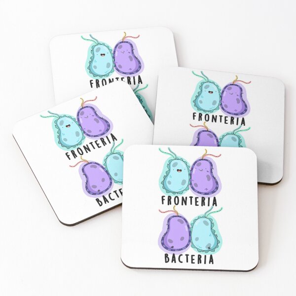 Item preview, Fronteria Bacteria Funny Biology Puns  designed and sold by punnybone.