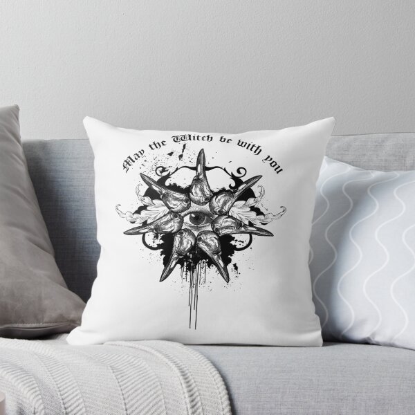 Item preview, May The Witch ... (black, use it on dark fabric) designed and sold by Pati-Onirie.