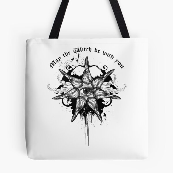 Item preview, May The Witch ... (black, use it on dark fabric) designed and sold by Pati-Onirie.