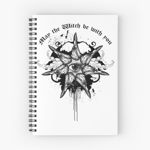 Item preview, May The Witch ... (black, use it on dark fabric) designed and sold by Pati-Onirie.