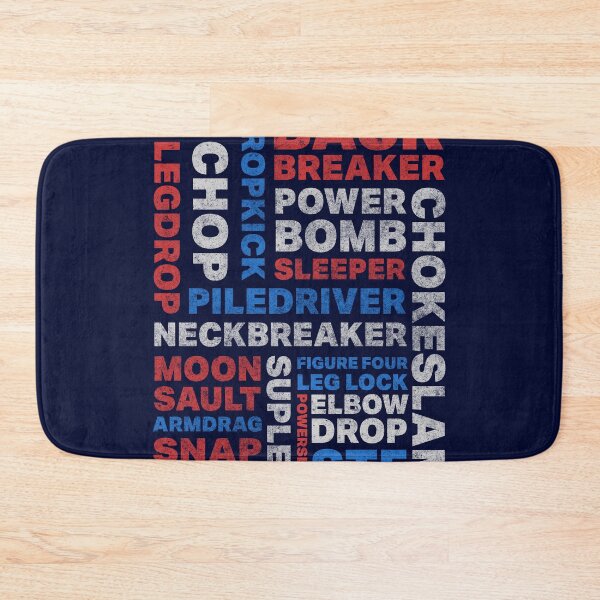 Item preview, Wrestling Moves List designed and sold by DDTees.
