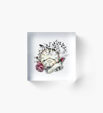 Clock by benocsart Acrylic Block