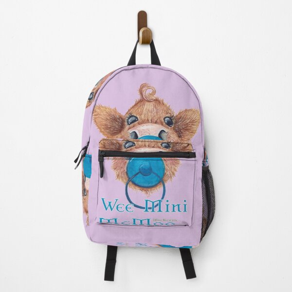 Item preview, Wee Mini MacKenzie McMoo Blue designed and sold by Fiona Bárcenas.