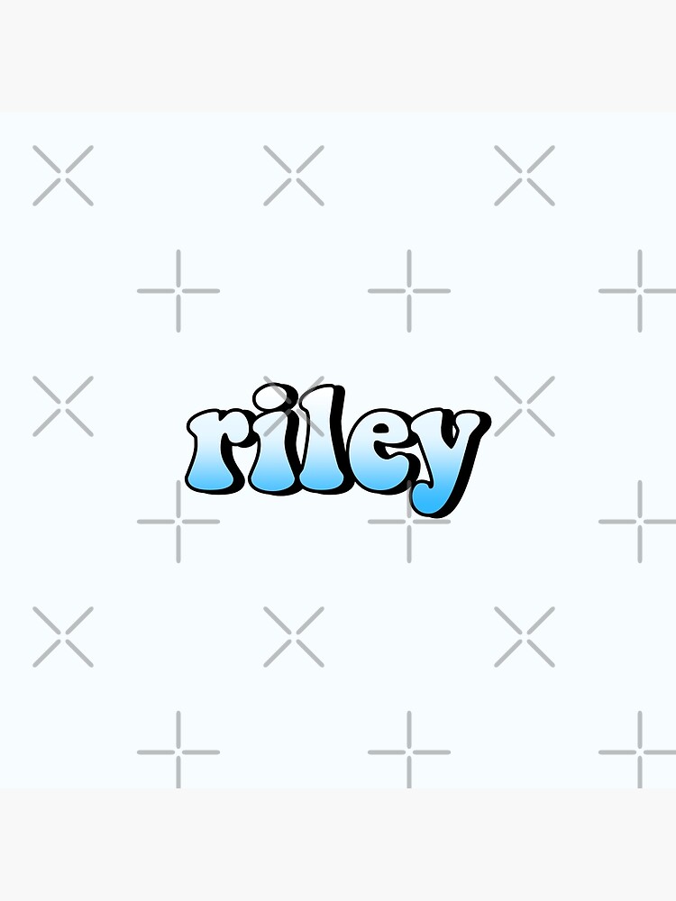 Riley (male) | Name Art Print