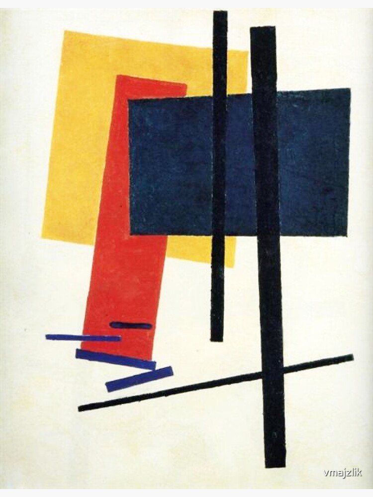 Suprematism 1915 by Kazimir Malevich - Favourite Artists Collection | Poster