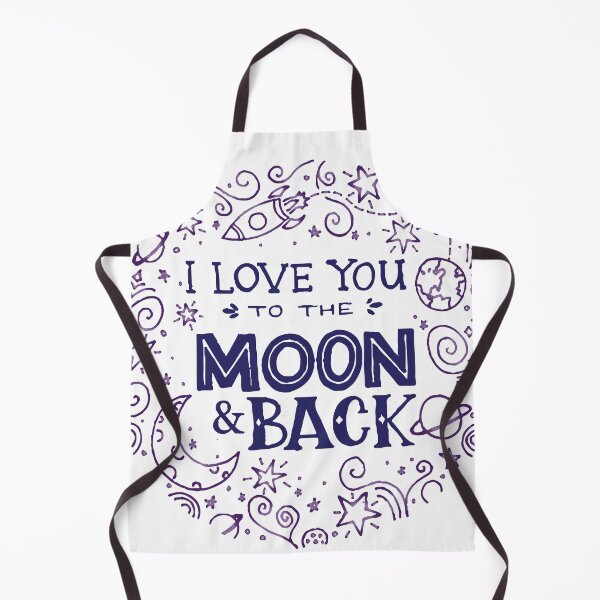 Item preview, Love you to the Moon & Back - circle designed and sold by AmazingArtMandi.