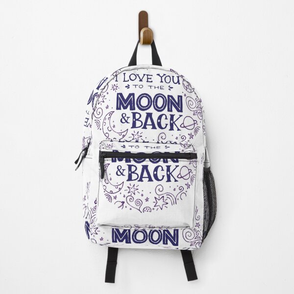 Item preview, Love you to the Moon & Back - circle designed and sold by AmazingArtMandi.