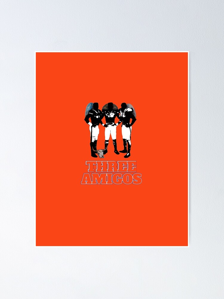 Three Amigos- Broncos Greeting Card for Sale by DeadStadium