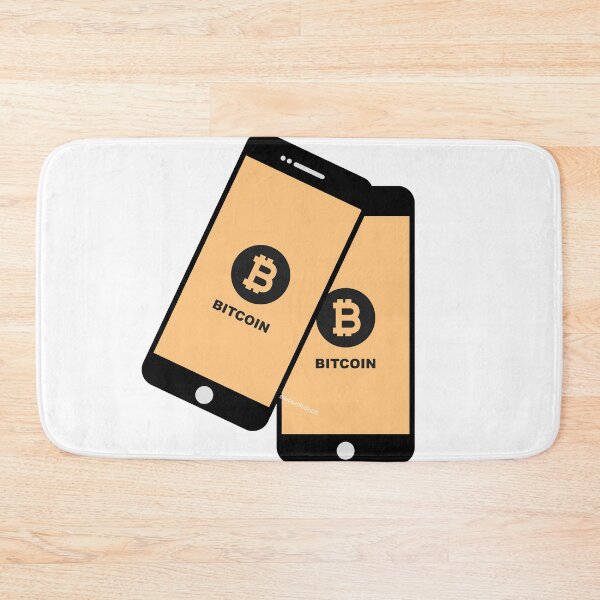 Item preview, bitcoin digital assets currency in smart phone display designed and sold by asep sarifudin.