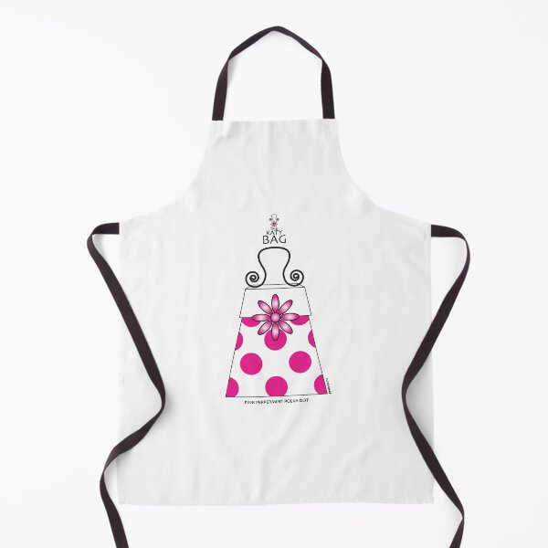 Item preview, The Katy Bag / Pink Peppermint Polka Dot designed and sold by srwdesign.