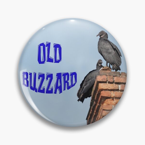 Item preview, OLD BUZZARD Two Buzzards On Chimney designed and sold by carolina1.