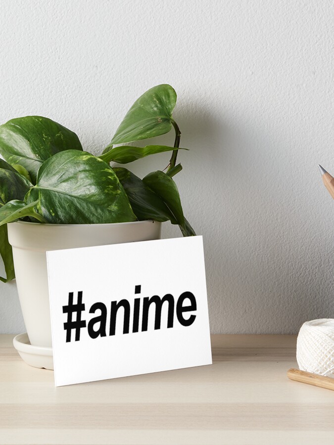 Anime Hashtag