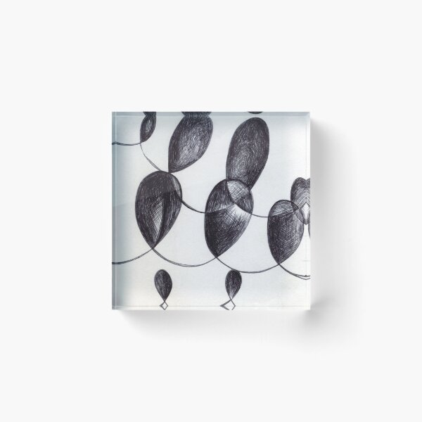 Item preview, Call Me Black and White Abstract Art designed and sold by Holly Gatrell.
